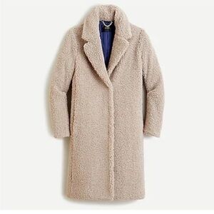 J. Crew Teddy Sherpa coat size S